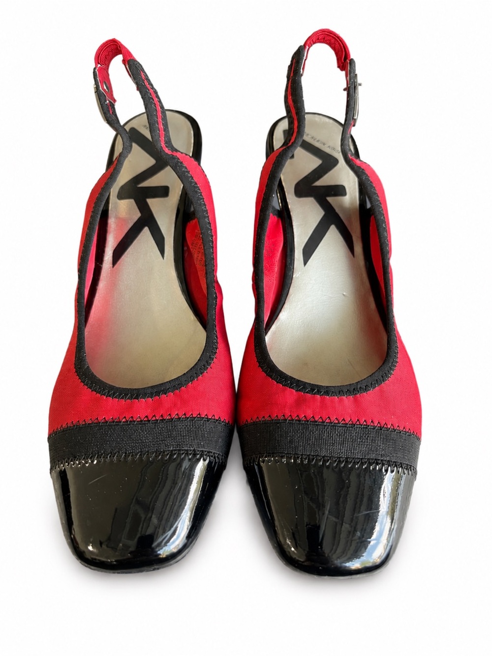 Anne Klein Sport Black and Red Women's Heels